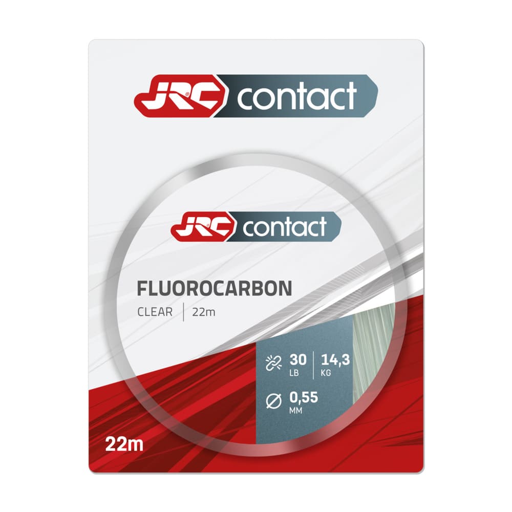 Fluorokarbon JRC Contact Hooklink Clear 22m